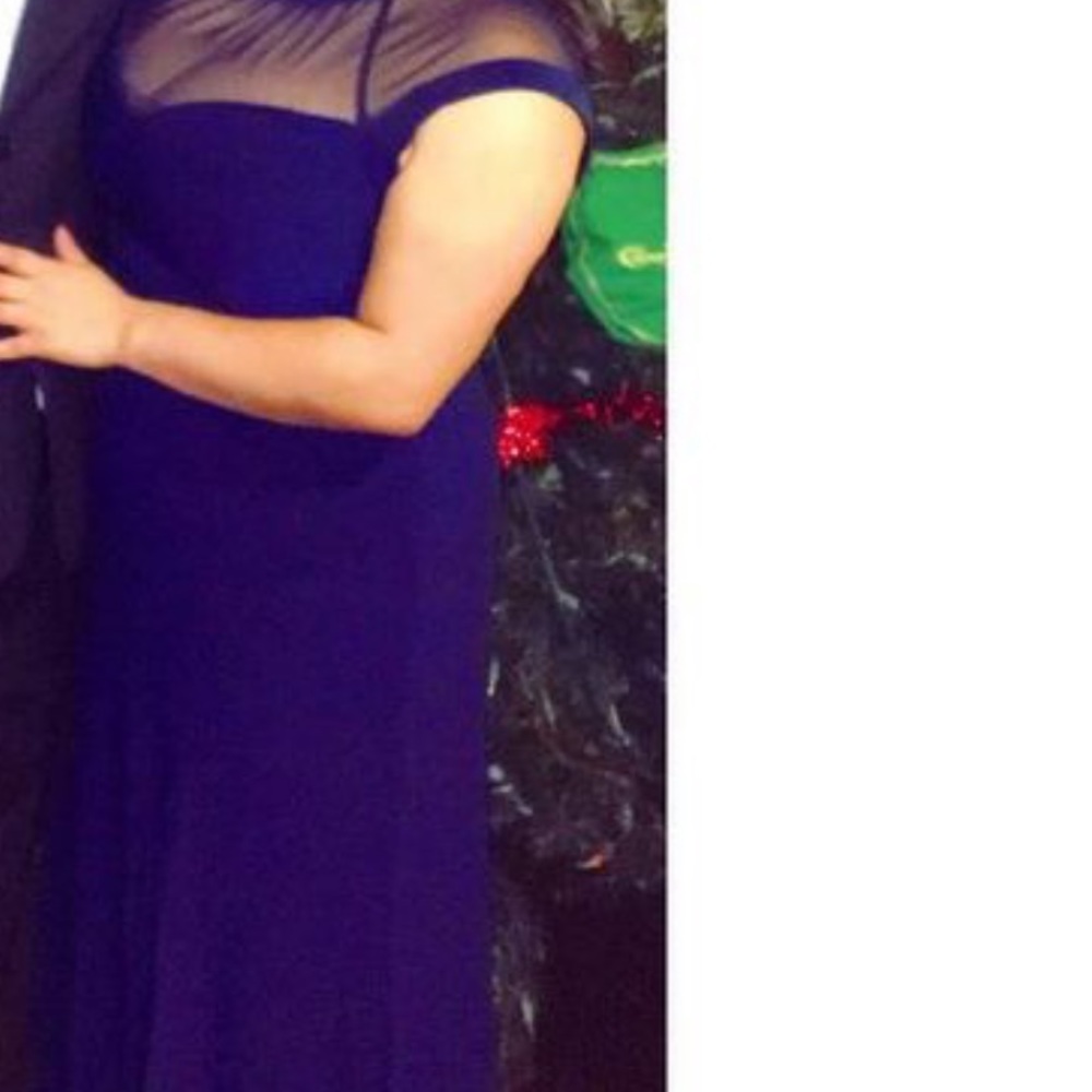 Navy formal dress